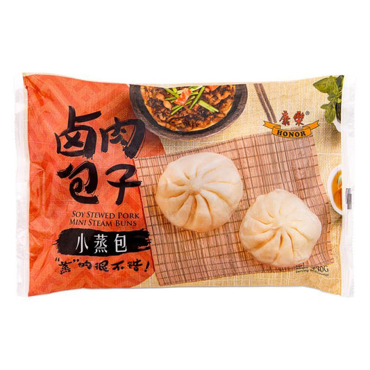 Honor Soy Stewed Pork Mini Steam Buns 康樂 滷肉包子小蒸包