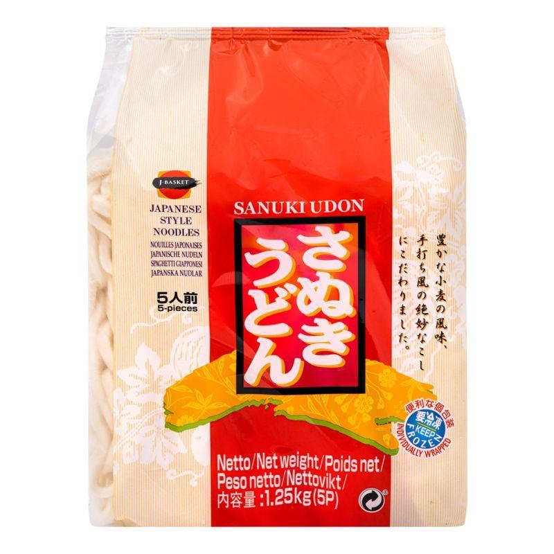 (Case) J-Basket Sanuki Udon さぬきうどん 1.25kg (5pcs)*6
