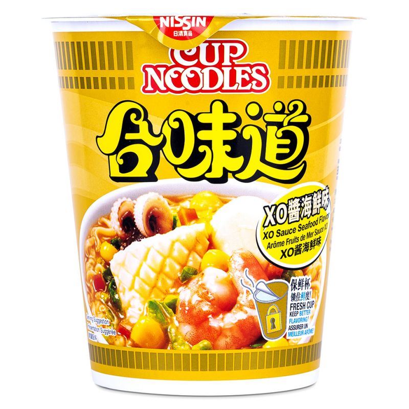 Nissin Cup Noodle (XO Sauce Seafood Flavour) 合味道XO酱海鲜味杯面