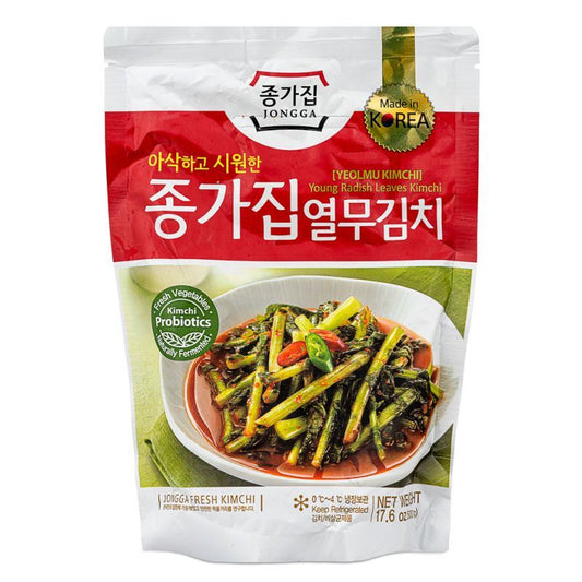 Jongga 蘿蔔葉泡菜 (幼蘿蔔葉泡菜) 종가집 열무김치