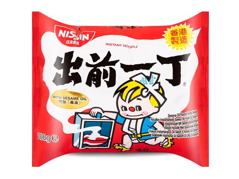 Nissin Sesame Oil Flavour Instant Noodles 出前一丁 麻油味即食湯麵