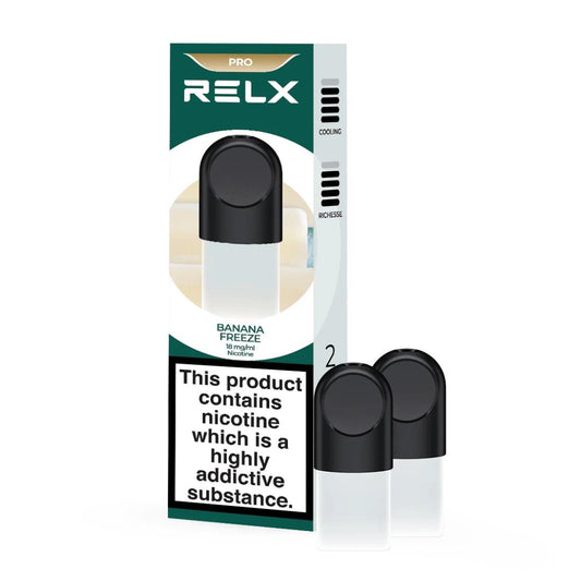 Relx Infinity Pod Pro 2 經典口味煙彈 (香蕉冰)