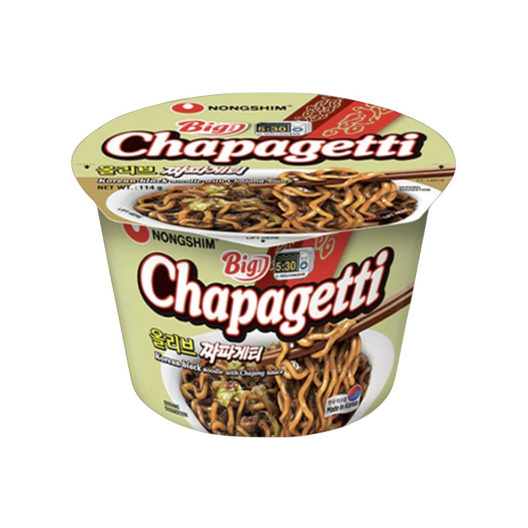 Nongshim Big Bowl Chapagetti Instant Noodles with Black Soybean Flavour