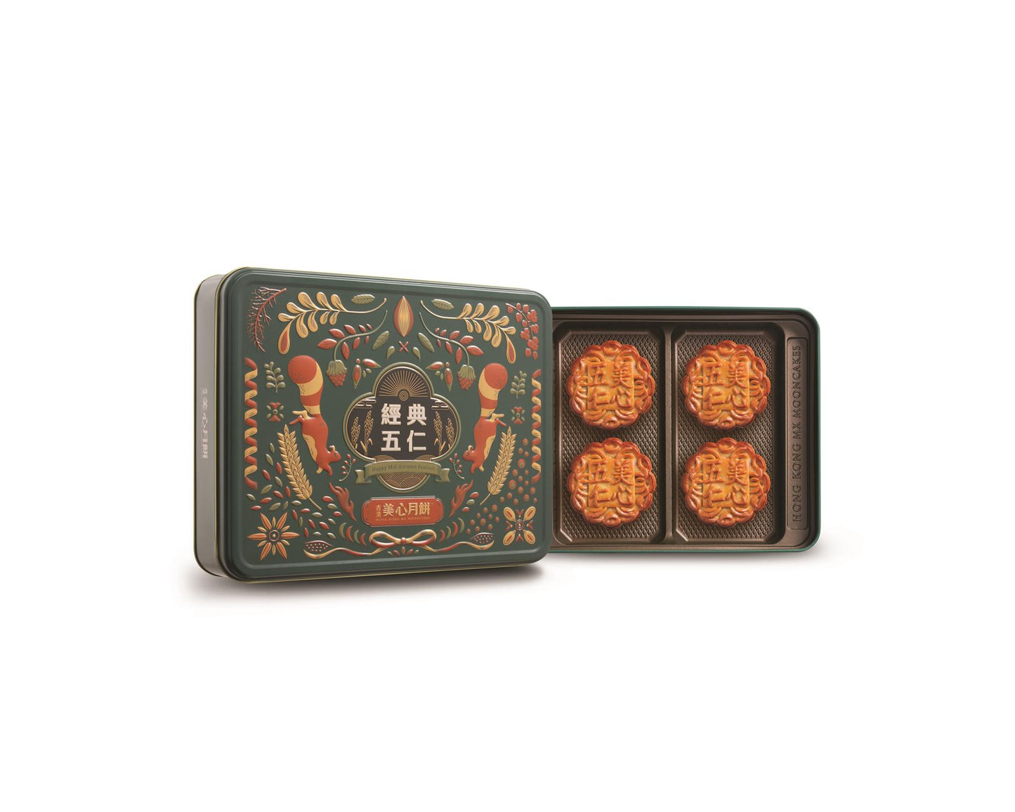 Hong Kong MX Classic Mixed Nuts Mooncake 香港美心 經典五仁月餅