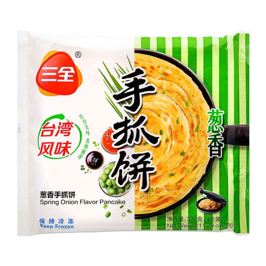 Sanquan Pancake (Spring Onion Flavour) 三全 手抓餅 (蔥香)