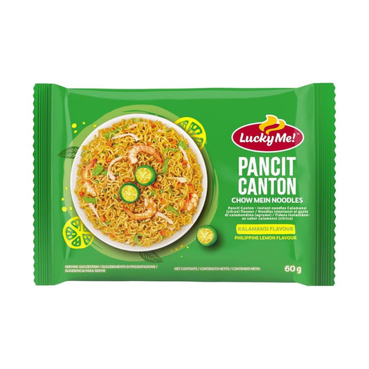 (Case) Lucky Me Pancit Canton Chow Mein Noodles (Kalamansi Flavour) 60g*6*12