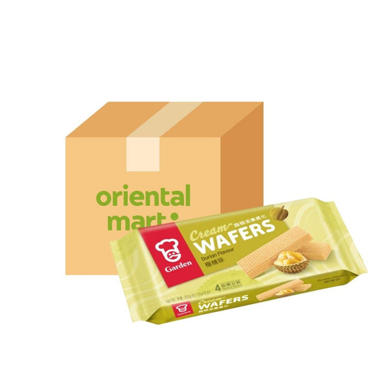 Garden Cream Wafers (Durian Flavour) 嘉頓 忌廉威化 (榴槤味) (12包)