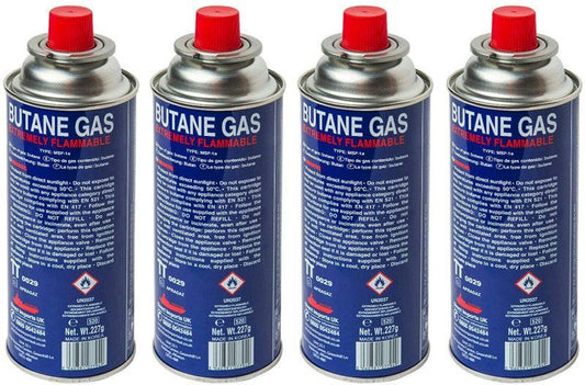 Korea Foods Butane Gas 227g (4 packs)