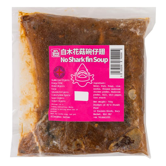 80's Street Food No Shark Fin Soup 80後小食 白木花菇碗仔翅