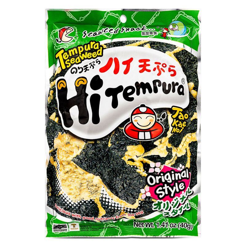 Tao Kae Noi Tempura Seaweed (Original Style) 小老闆 天婦羅脆紫菜 (經典味)
