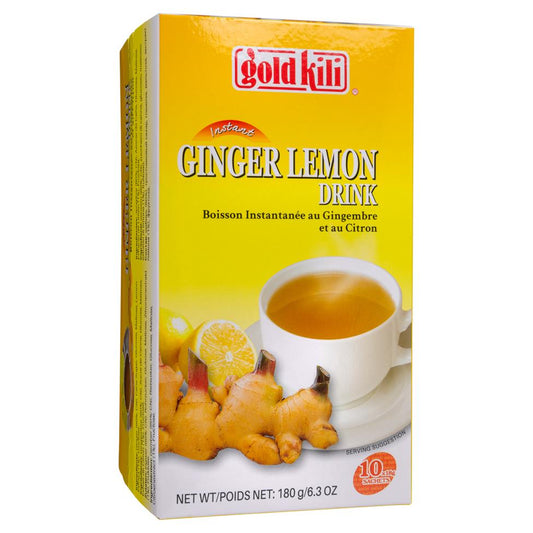 Gold Kili Instant Ginger Lemon Drink 金麒麟 即溶檸檬薑晶