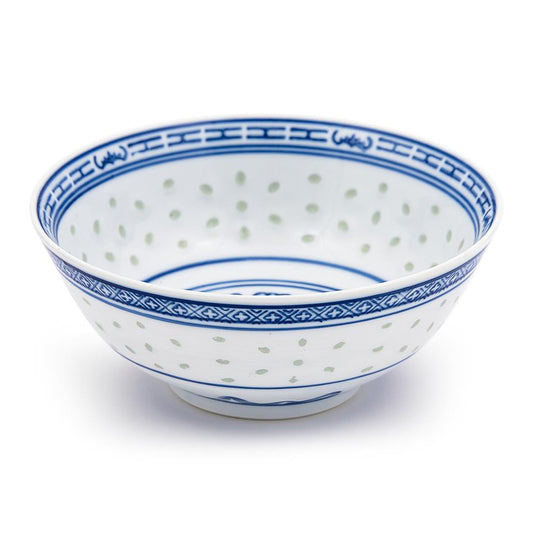 7" Blue Pattern Soup Bowl