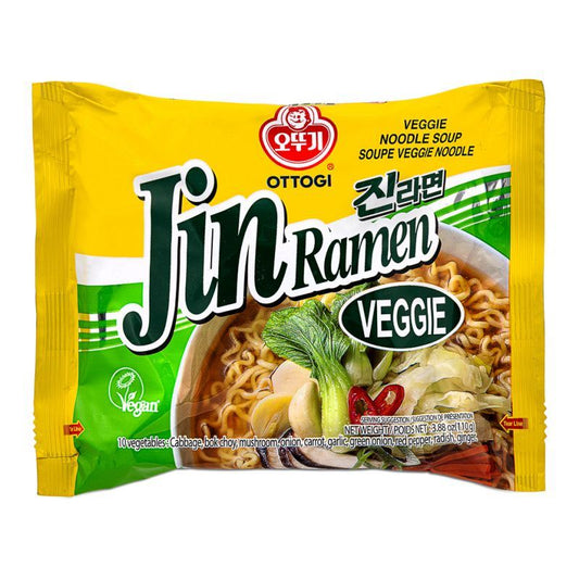 Ottogi Jin Ramen (Veggie) Multipack 진라면