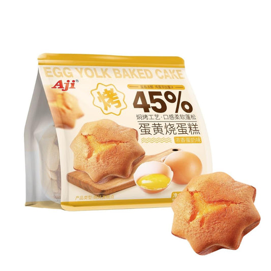 Aji Egg Yolk Baked Cake 蛋黃燒蛋糕 (濃香蛋奶味)