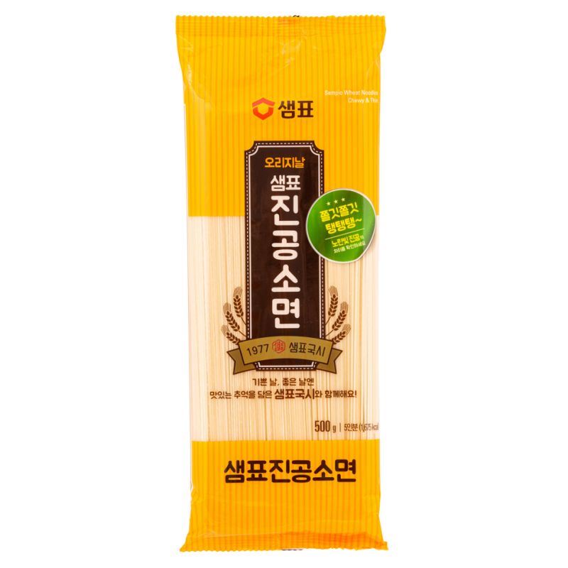 Sempio Wheat Noodle (Chewy & Thin) 샘표 진공소면