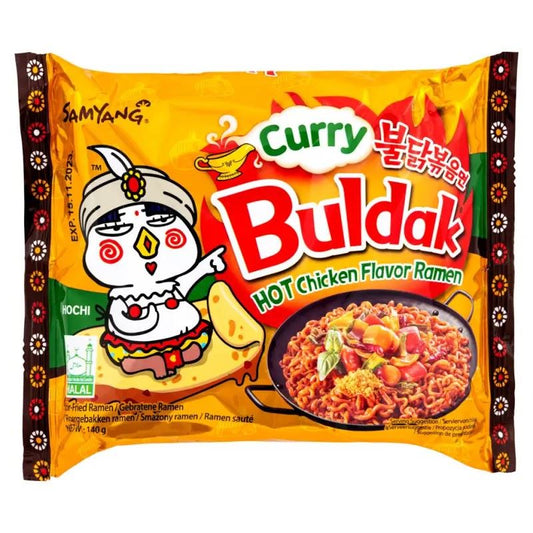 Samyang Buldak Hot Chicken Flavor Ramen (Curry) 불닭볶음면