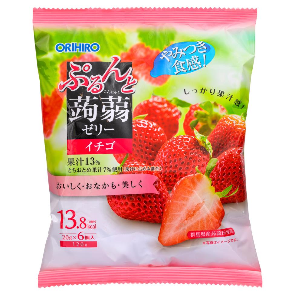 ORIHIRO 蒟蒻果冻（草莓味）