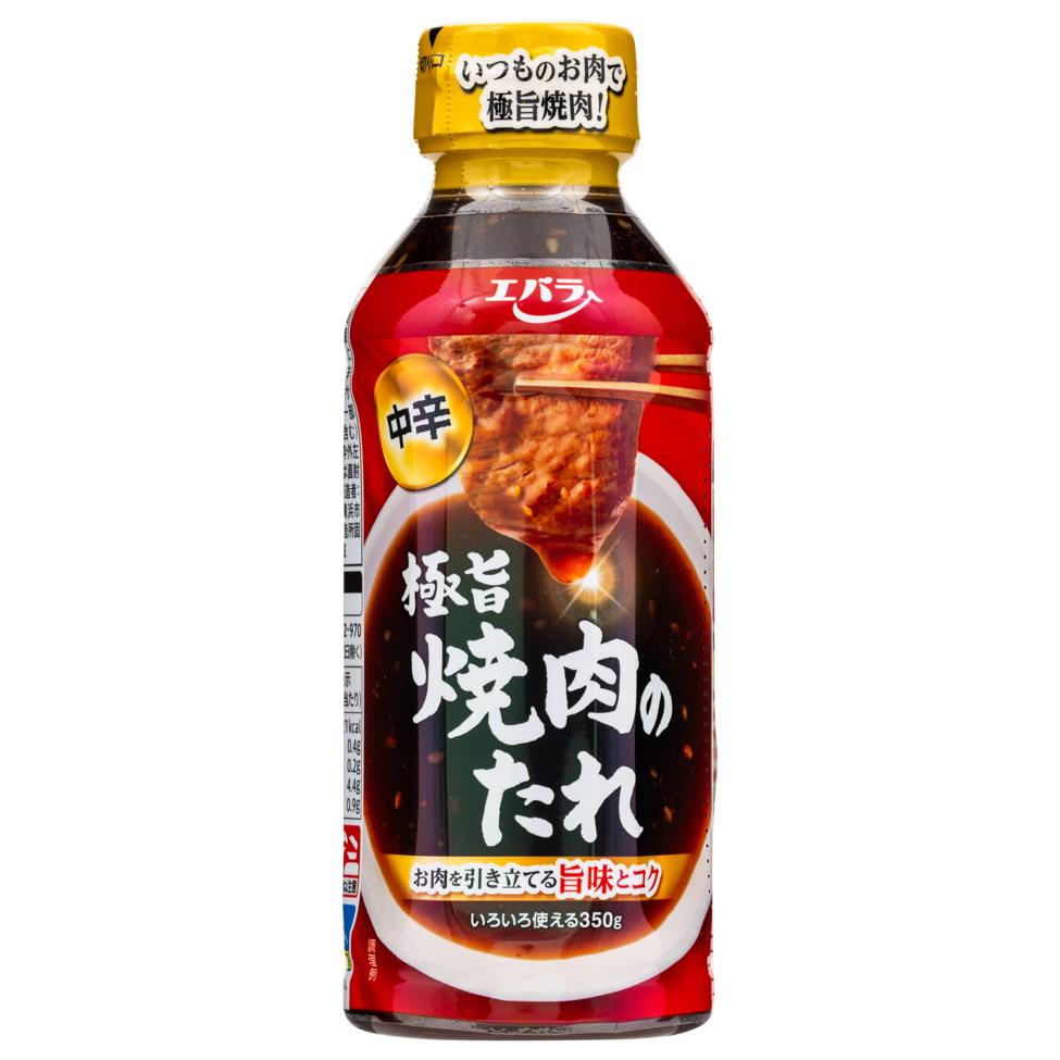 Ebara Gokuuma Yakinikno Tare Chukara (BBQ Sauce Med Hot) エバラ 極旨焼肉のたれ (中辛)