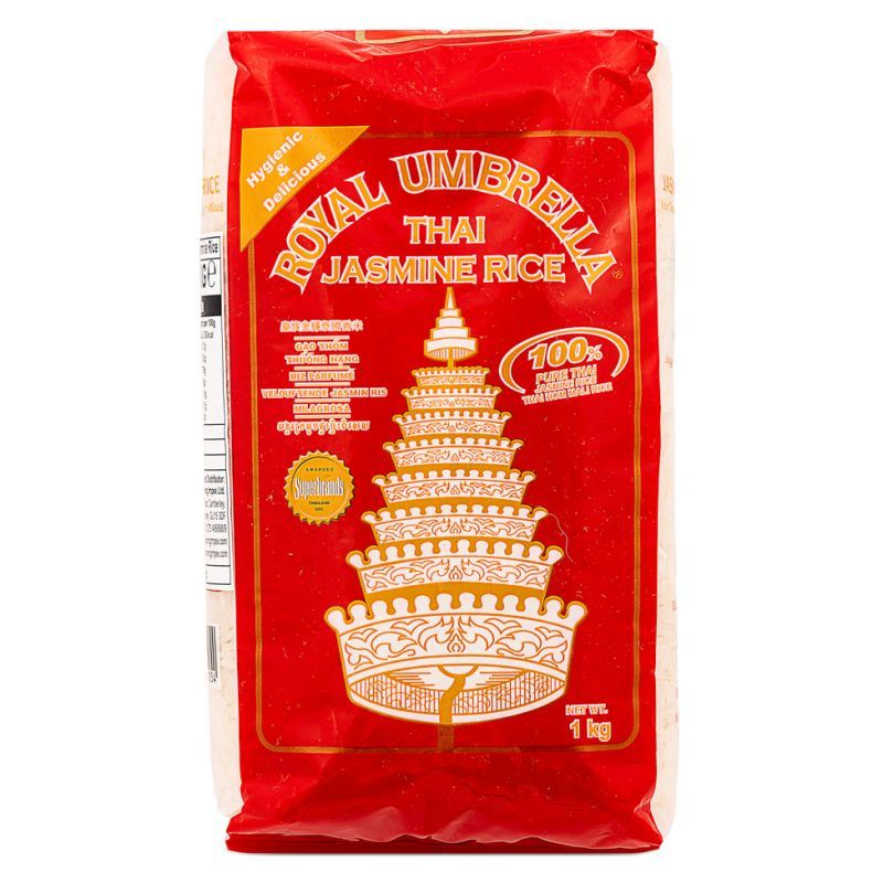 Royal Umbrella Thai Jasmine Rice 皇族金輝 泰國香米 1kg