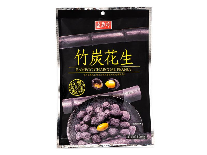 Triko Foods Bamboo Charcoal Peanut 盛香珍 竹炭花生