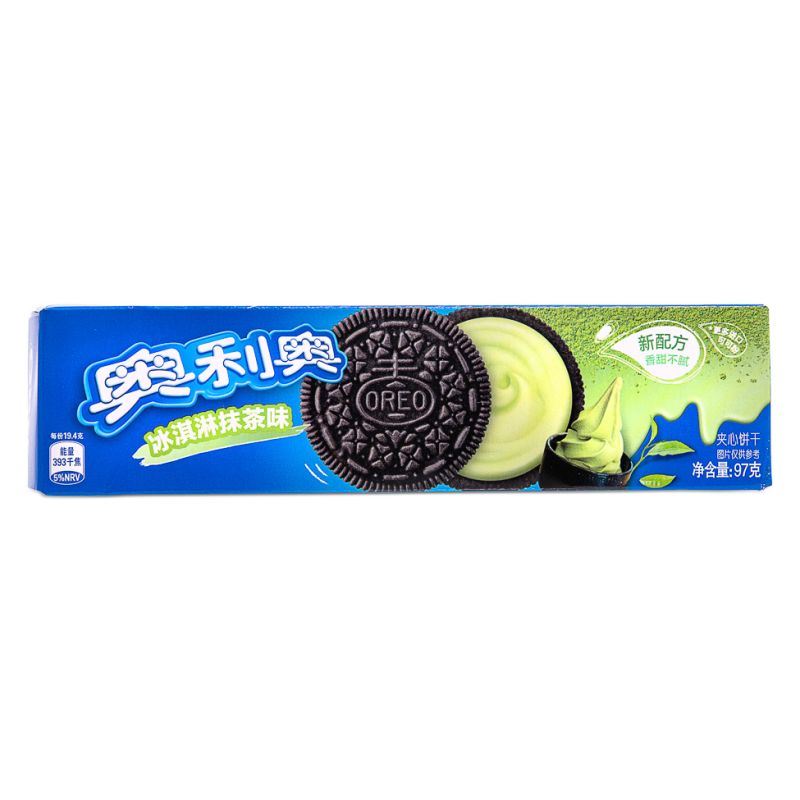 Oreo Cookie (Green Tea Ice Cream Flavour) 奧利奧 夾心餅乾 (冰淇淋抹茶味)