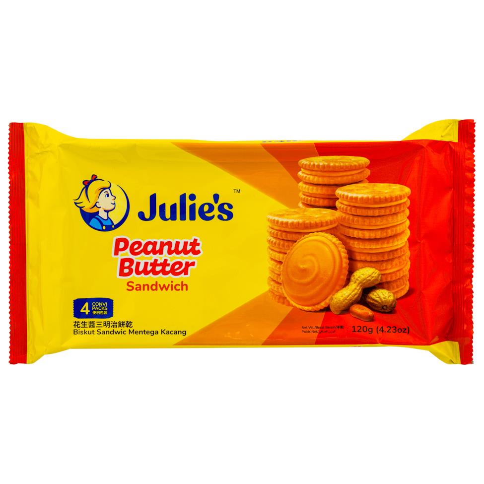Julie's Peanut Butter Sandwich 茱莉 花生酱三明治饼干