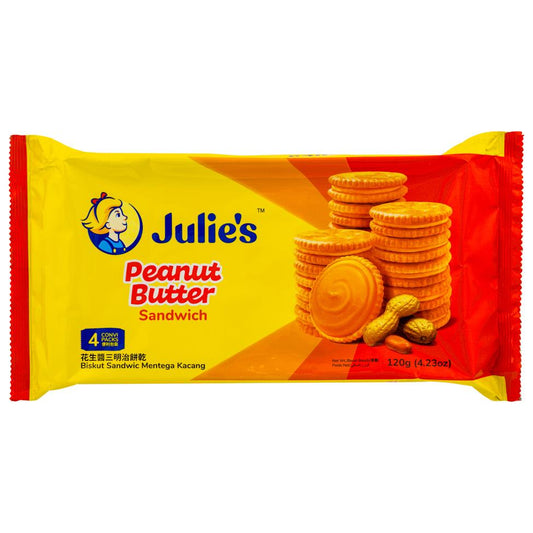Julie's Peanut Butter Sandwich 茱莉絲 花生夾心餅乾