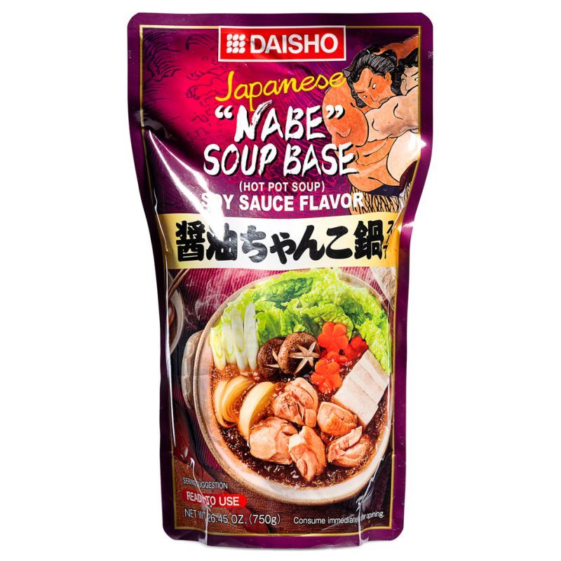 Daisho Japanese Nabe Hot Pot Soup Base (Soy Sauce Flavour) 醤油ちゃんこ鍋