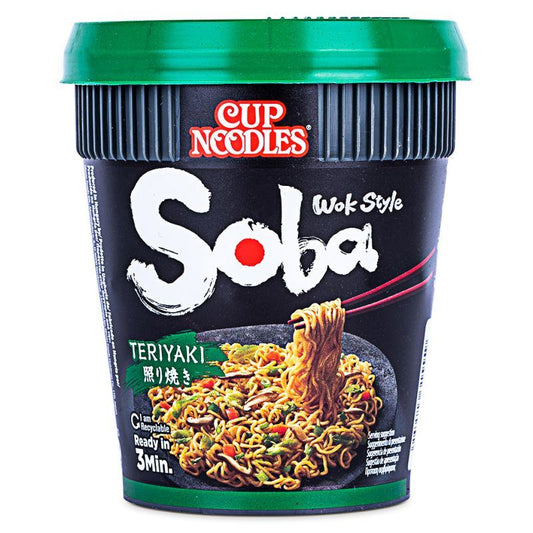 Nissin Wok Style Soba Cup Noodles (Teriyaki)