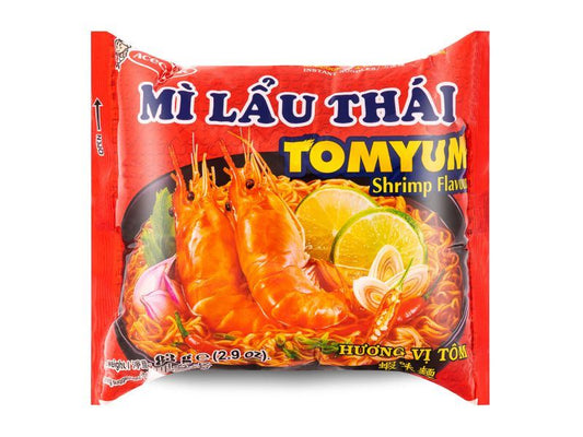 Acecook Mi Lau Thai Instant Noodles (Tom Yum Shrimp Flavour) 泰式蝦味麵