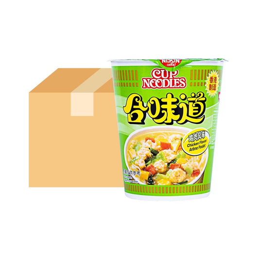 Nissin Cup Noodles (Chicken Flavour) (Case of 24) 合味道 雞肉味杯麵 (24杯)