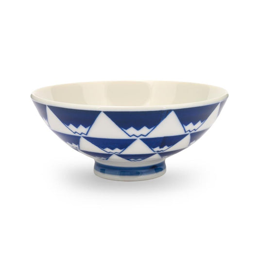 Mountain Fuji Pattern Rice Bowl