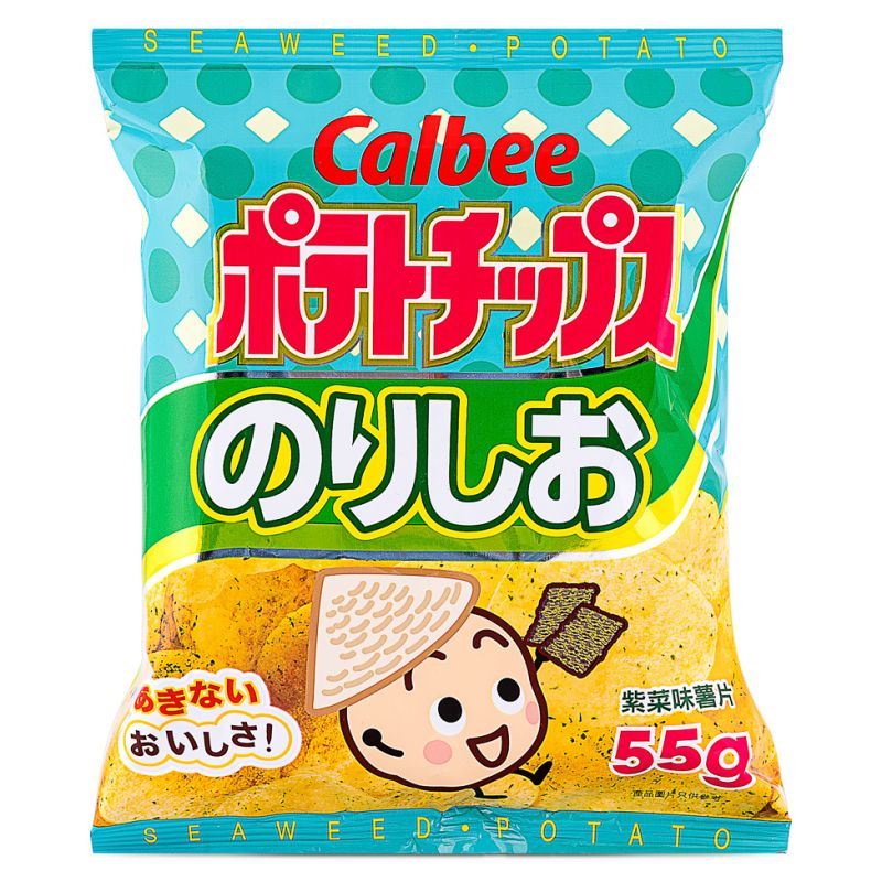 Calbee Seaweed Flavoured Potato Chips 卡乐B 紫菜味薯片