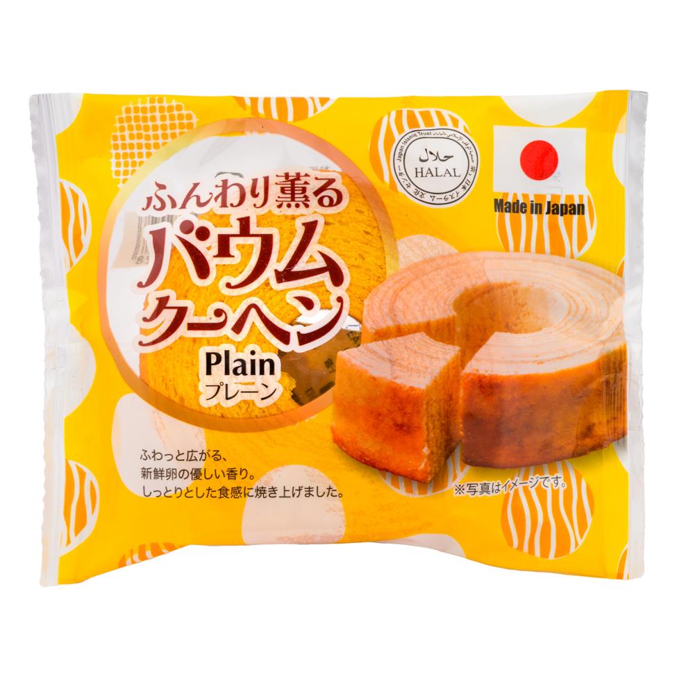 Taiyo Halal Baumkuchen (Original Plain Flavour) ふんわり薫る パウム クーヘン (プレーン)