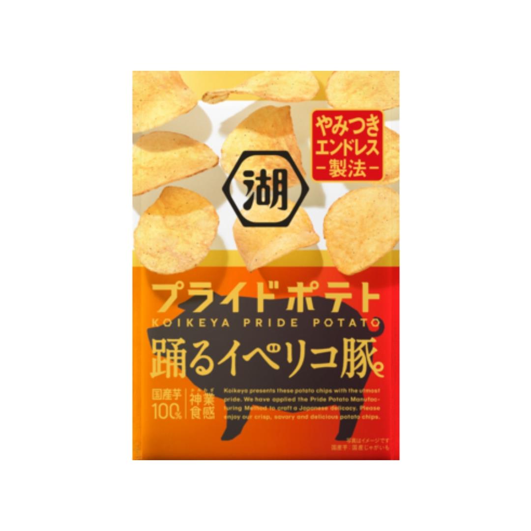 湖池屋奢華洋芋片 (伊比利豬口味) プライドポテト 躍動伊比利豬