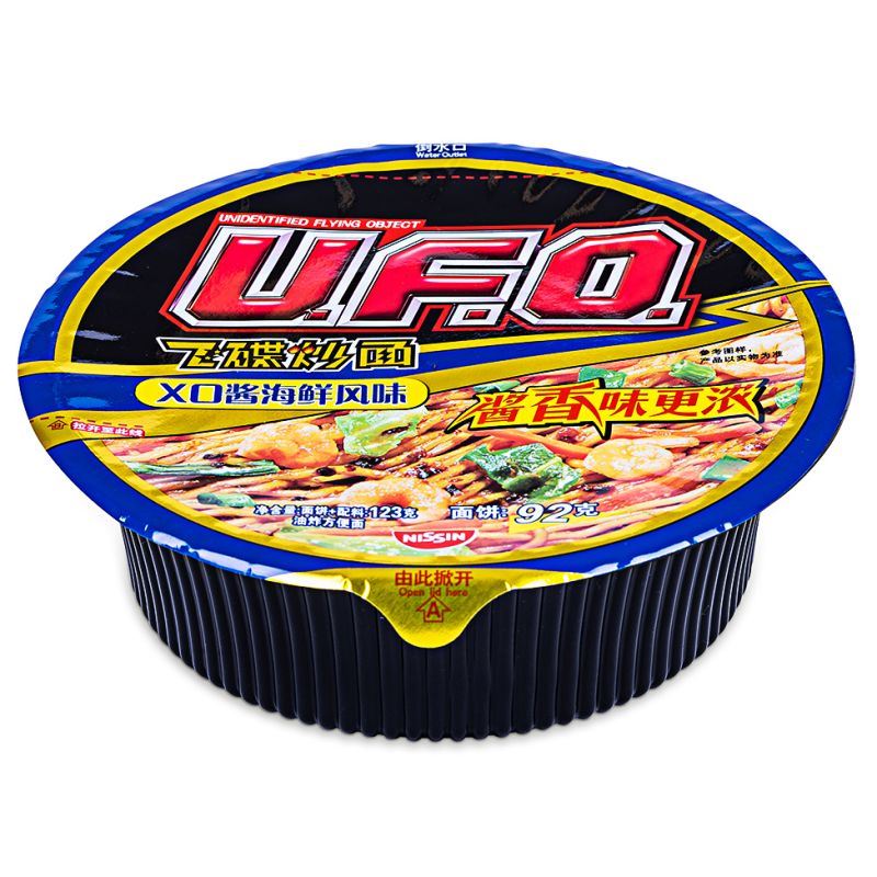 Nissin UFO Instant Noodles (XO Sauce Seafood Flavour) 日清 飛碟炒麵 (XO醬海鮮風味)