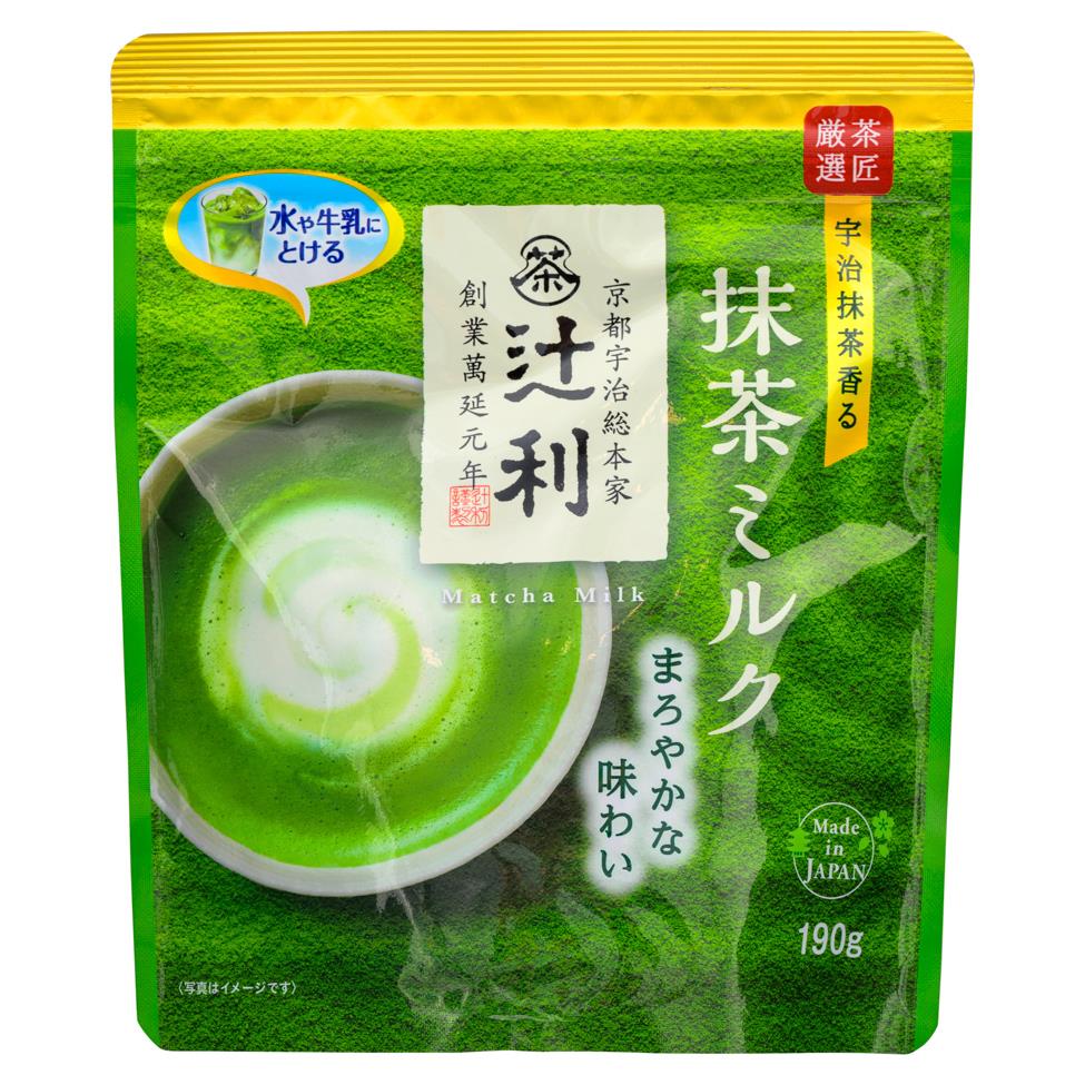 片冈辻利速溶抹茶牛奶