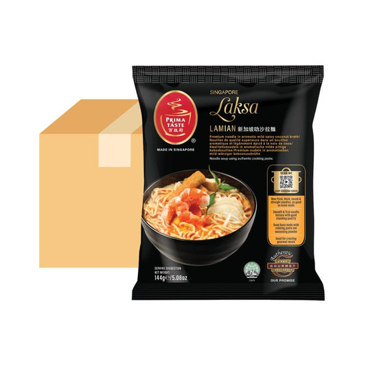 (Case) Prima Taste Singapore Laksa La Mian 百勝廚 新加坡叻沙拉麵 144g*12