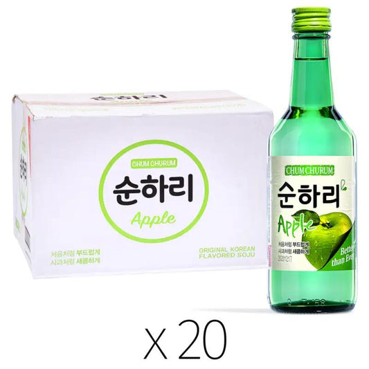 Chum Churum Apple Soju (ABV 12.0%) - Case of 20