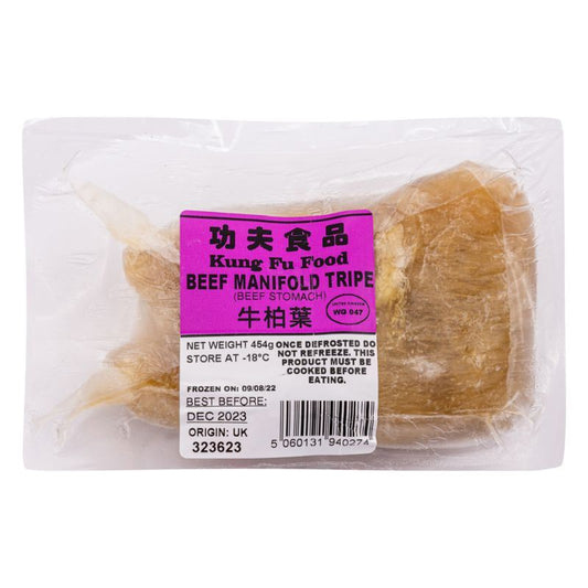 Kung Fu Beef Manifold Tripe 牛柏葉