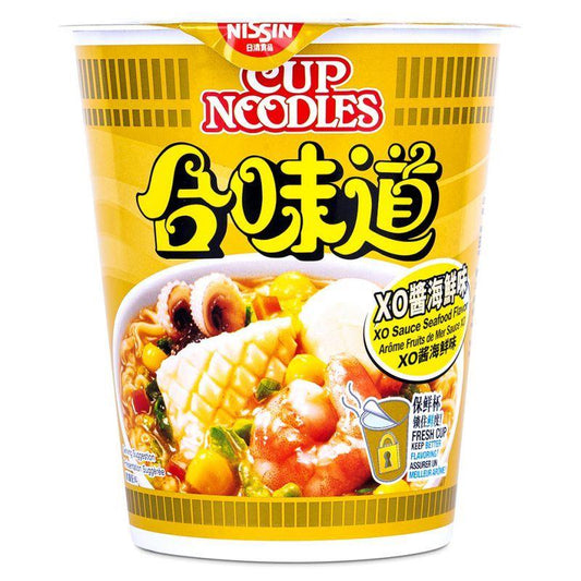 Nissin Cup Noodle (XO Sauce Seafood Flavour) (Case of 24) 合味道 XO醬海鮮味杯面 (24杯)