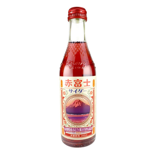 木村 赤富士汽水（葡萄味）240毫升