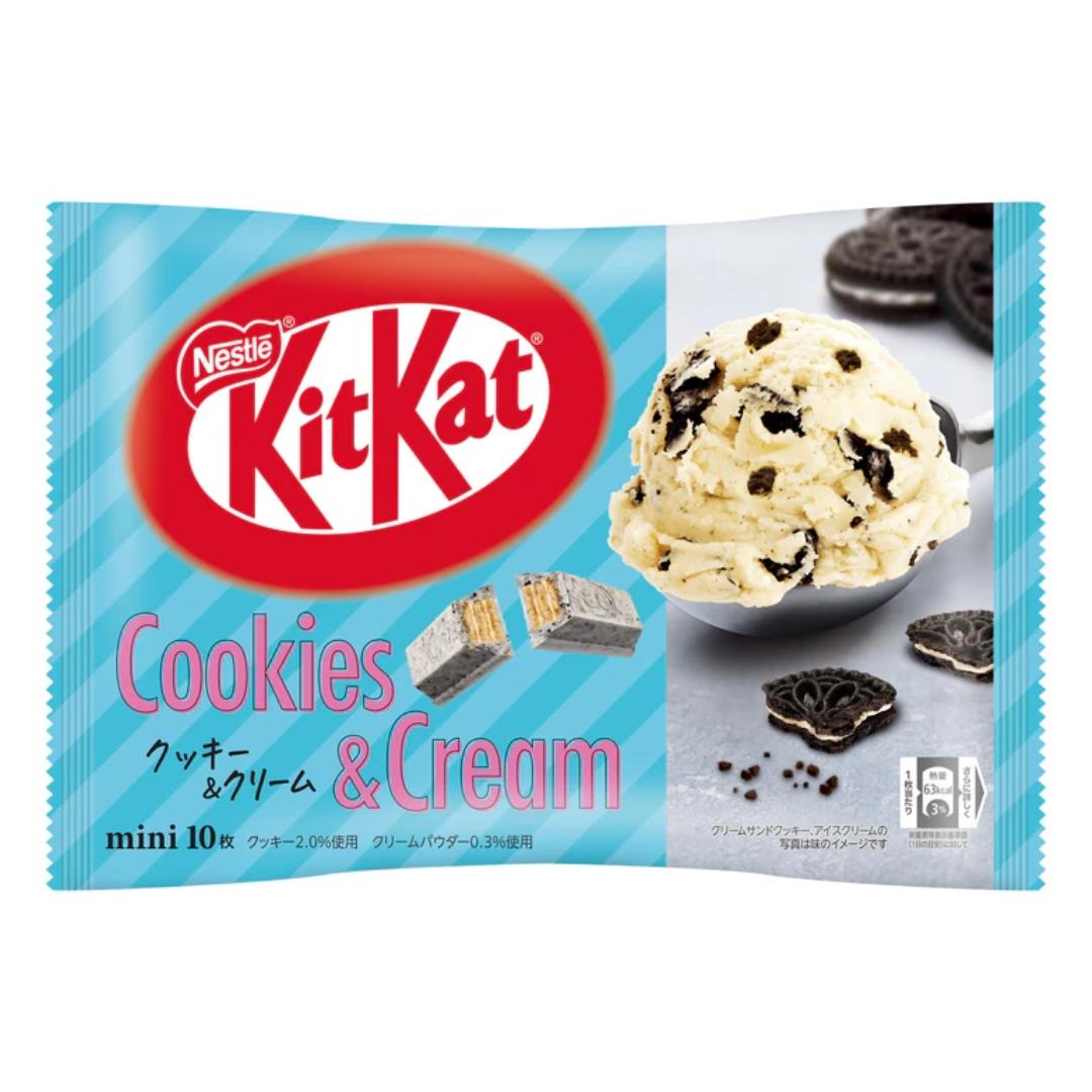 Nestle Mini Kit Kat (Cookies & Cream Flavour) (10 pcs)
