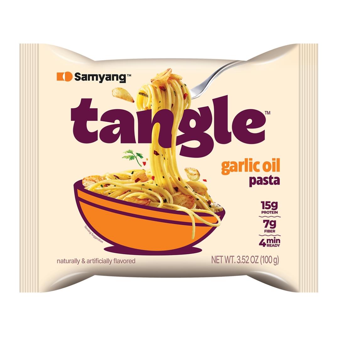 Samyang Tangle Garlic Oil Pasta