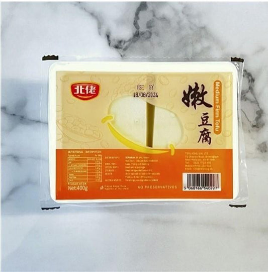 Tofu King Fresh Beancurd (Medium Firm) 北佬 嫩豆腐