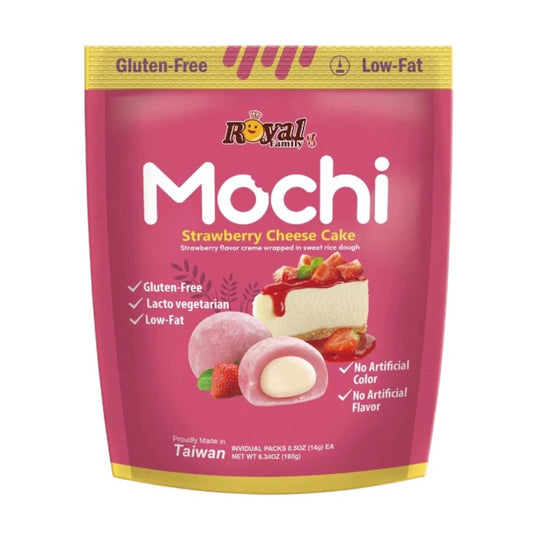 Royal Family Strawberry Cheese Cake Mochi