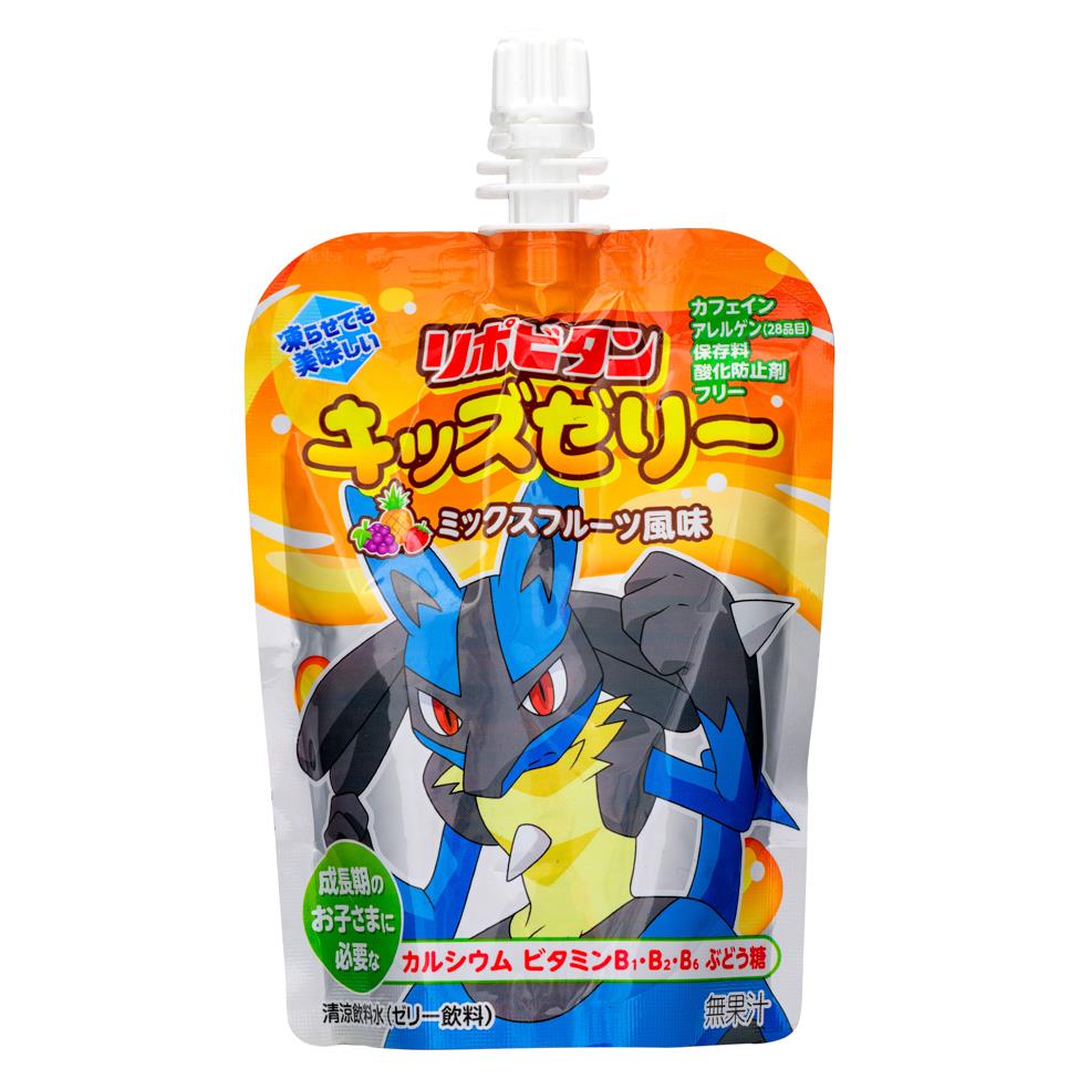 Taisho Pokemon Lipovitan Jelly Drink (Mixed Fruit) (Random Character)