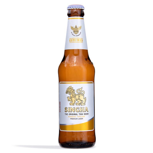 Singha Premium Lager (The Original Thai Beer) (ABV 5%)