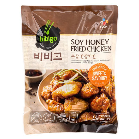 CJ Bibigo Soy Honey Fried Chicken 순살 간장치킨