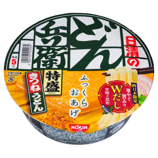 Nissin Donbei Tokumori Kitsune Udon 日清 兵衛系列 特盛特大版烏冬麵